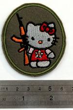 Нашивка «Котенок с автоматом»